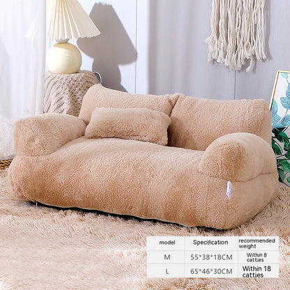 Luxury Cat Bed Sofa Suitable for Sphinx Cats and Small Cats